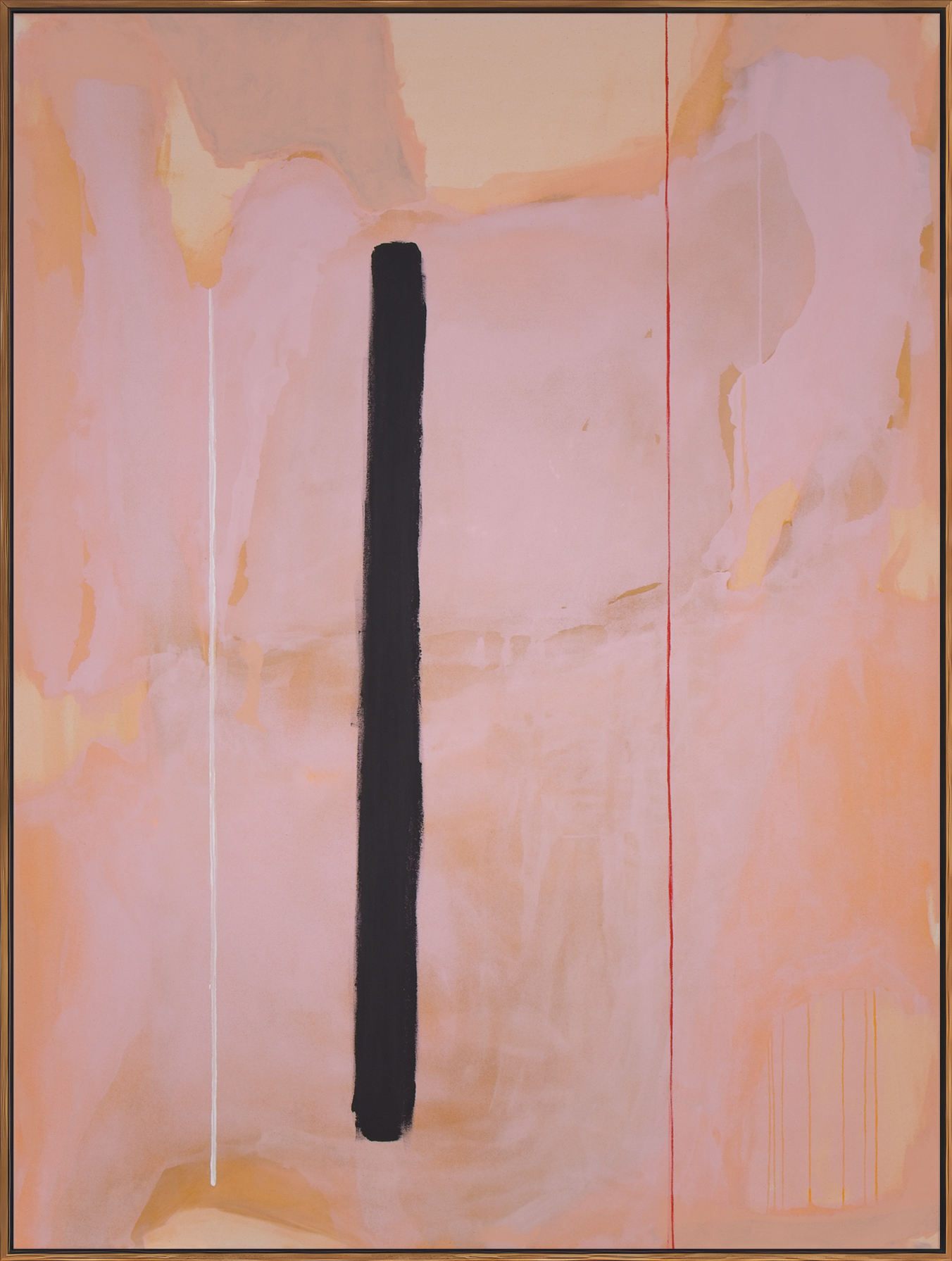 Recurrent Dream — flashe and oil on canvas, 36 × 48 in.