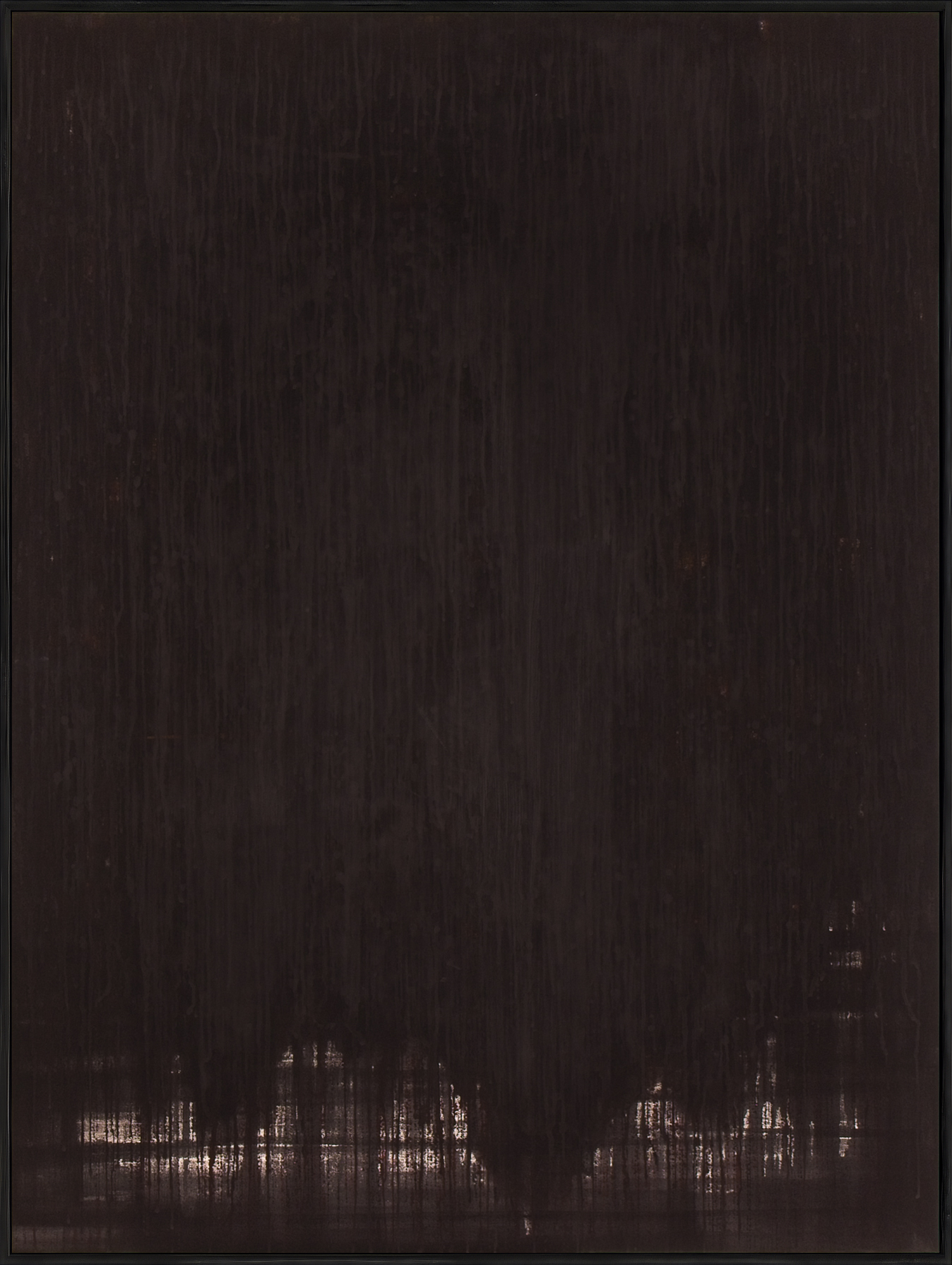 that other form of hope — flashe on canvas, 36 × 48 in.